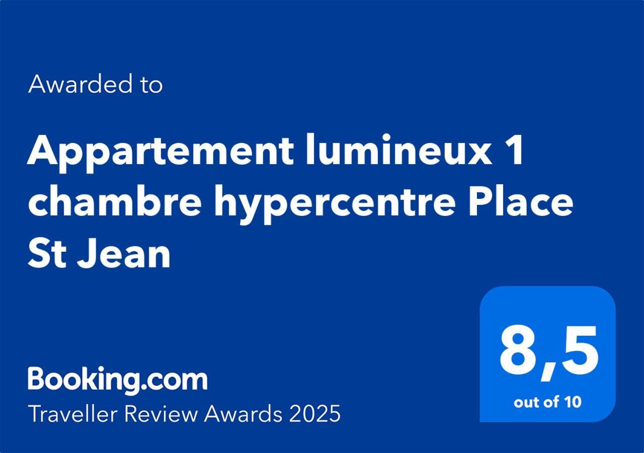 Appartement Lumineux 1 Chambre Hypercentre Place St Jean 瓦朗斯 外观 照片
